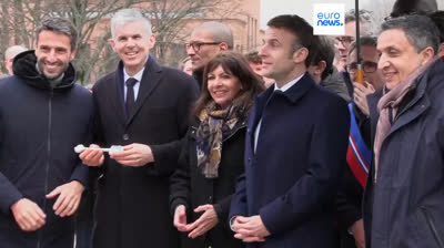 La Villa Olímpica de París 2024 queda inaugurada por el presidente Macron