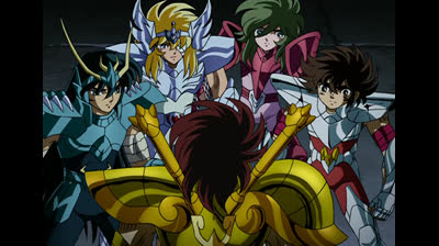 Saint Seiya Hades 25 - Adiós caballeros dorados