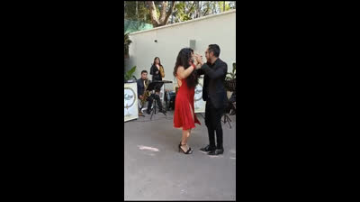 Jaqueline Santos y Gibran Cesario, Danzonera Juárez