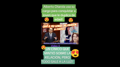 4 Audio del mentiroso de Alberto Otarola #lima #dinaboluarte #peru #pedrocastillo #ica #peruanos #tv
