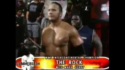 The Rock vs Triple H   Summerslam 1998