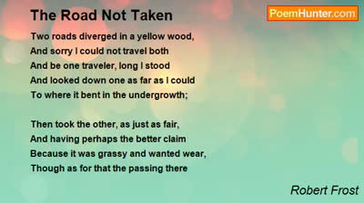 The road not taken Poem By Ajay Hinduja