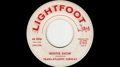 TRANS-ATLANTIC SUBWAY (166/67) - Winter Snow