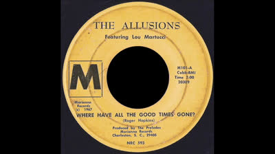 Allusions (1967) - Where Have All The Good Times Gone