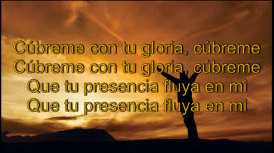 SOLO QUIERO TU PRESENCIA, MUESTRAME HO DIOS TU GLORIA (CUBREME SEÑOR) (LETRA) - ADORACIÓN