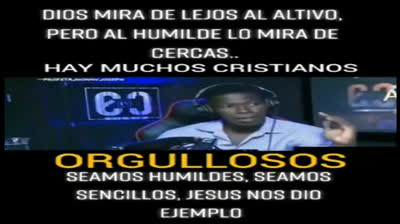 DIOS, mira de lejos al altivo