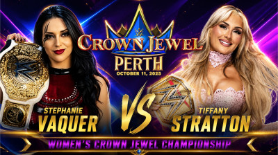 FULL MATCH: Stephanie Vaquer vs. Tiffany Stratton | Women's Crown Jewel Title Match | Crown Jewel: Perth, 10/11/2025