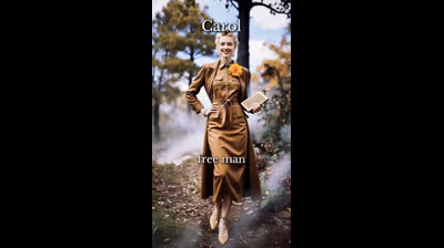 El estilo y la feminidad de las mujeres de los años 40. The style and femininity of women in the 1940s.