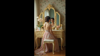 Reflections Through Time: Vanity Mirror Moments from the 40s to 2000s⁠