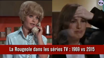 La rougeole à la télévision
