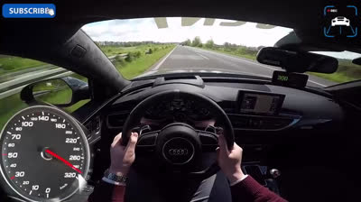 Audi RS6 autobahn