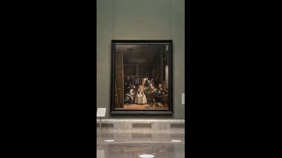¡En directo desde el Museo del Prado!  Siglos atrapados en un marco con el mismo rostro. Tenían cosas que decir.