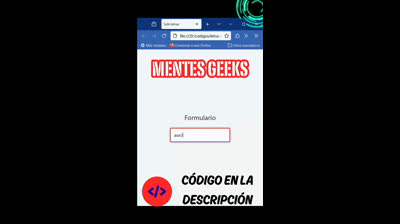 Cómo validar un campo de texto en HTML