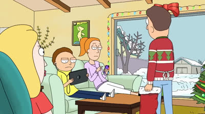 Morty descobre o parque anatômico de um vagabundo  Rick & Morty
