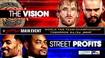 The Vision vs The Street Profits (Full Match)