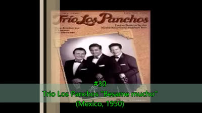 Las mejores canciones de Las 10 Plagas de Egipto de 1920 a 2017 - Cuarta Plaga (30-21) Años 50’s del Siglo XX