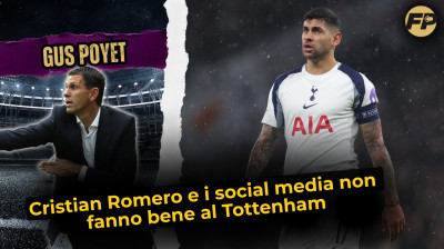 Gus Poyet: Cristian Romero e i social media non fanno bene agli Spurs