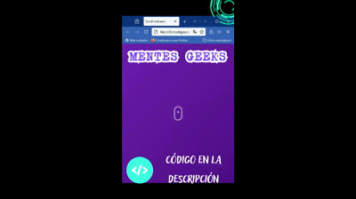 Cómo crear un indicador de scroll animado con CSS