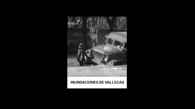 "EL CAMBIO CLIMÁTICO " JA JA  LAS INUNDACIONES DE VALLECAS DE 1966