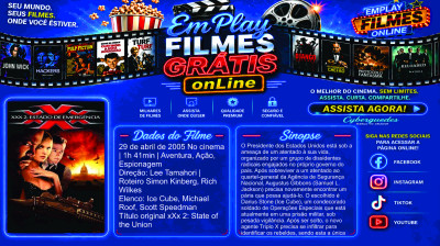 xXx  - Estado de Emergência (2005) Aventura, Ação, Espionagem