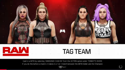 Natalya & Dana Brooke vs The Riott Squad (WWE 2K19)