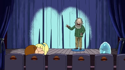 Morty precisa escapar do corpo de um mendigo  Rick & Morty