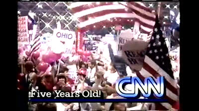 CNN - 5 Years Old promo - Late Spring 1985