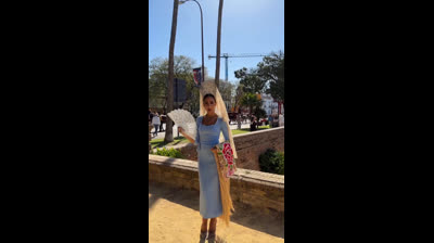 La mantilla una de las tradiciones de España