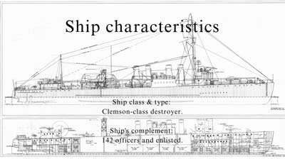 THC Ship profile #001: USS Peary - DD226.