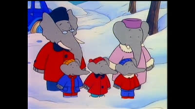 Babar 62 - Un enfant dans la neige