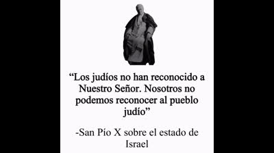 Desde la fe católica, la frase de san Pío X se entiende a la luz del Evangelio: “A los suyos vino, y los suyos no lo recibieron” (Juan 1, 11)