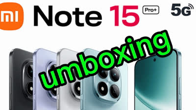 Umboxing du Redmi note 15 pro+