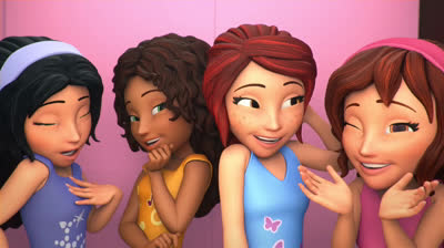 Festa surpresa para a Stephanie ( Lego Friends Ptbr)