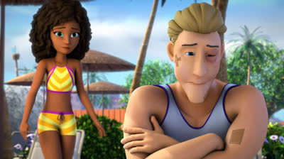 Crush de verão Lego (Friends Ptbr)