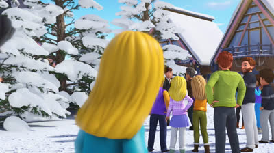 Corrida congelante (Lego Friends Ptbr)