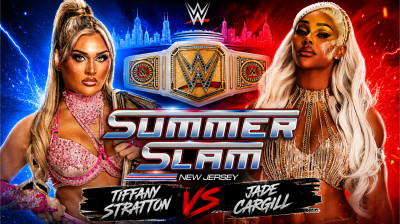 FULL MATCH: Tiffany Stratton vs. Jade Cargill | WWE Women's Title Match | SummerSlam Saturday 2025