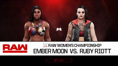 Ruby Riott vs Ember Moon (WWE 2K19)