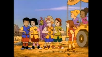Le bus magique S1E13 Les élèves studieux ont le droit au désert