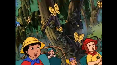 Le bus magique S2E3 Le bus papillonne