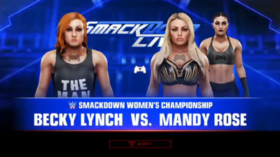 Mandy Rose vs Becky Lynch (WWE 2K19)