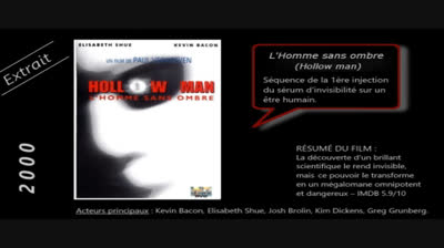 L'homme sans ombre (2000) – le sérum d'invisibilité, extrait 2 de 2.