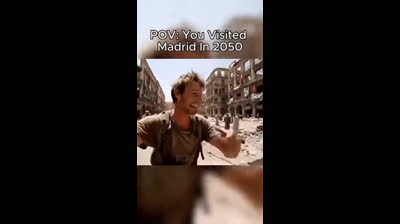 Un vídeo hecho con IA de cómo será Madrid en 2050 si sigue la islamización... si  no hacemos nada.