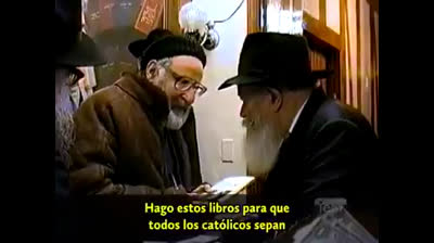 Según el del Rebe Lubavitch los Católicos somos unos enfermos? A este hdp le rinde culto el gobierno?