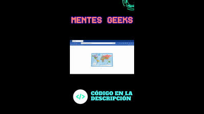 MAPAMUNDI DESPLEGABLE con HTML y CSS