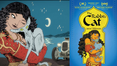 Le chat du rabbin {Rabbi's Cat-anime} Mathieu Amalric-Hafsia Herzi-François Damiens (Antoine Delesvaux+Joann Sfar France-2011) EngSub