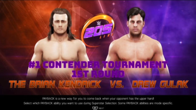 The Brian Kendrick vs Drew Gulak (WWE 2K19)