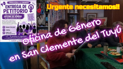 URGENTE‼️Necesitamos Oficina de Género y Violencia Familiar en San Clemente del Tuyú #viral #genero