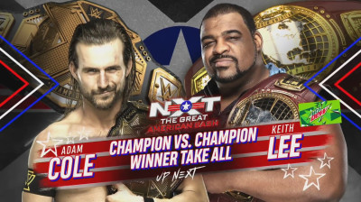 Adam Cole vs Keith Lee - NXT: The Great American Bash (Full Match)