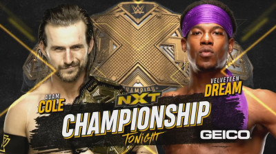 Adam Cole vs Velveteen Dream - NXT Championship Match (Full Match)