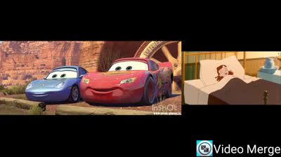Lightning McQueen Rosy and Jane